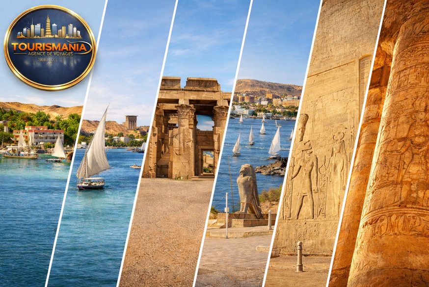 Croisière sur le Nil et temples antiques de Louxor lors d’un voyage en Égypte